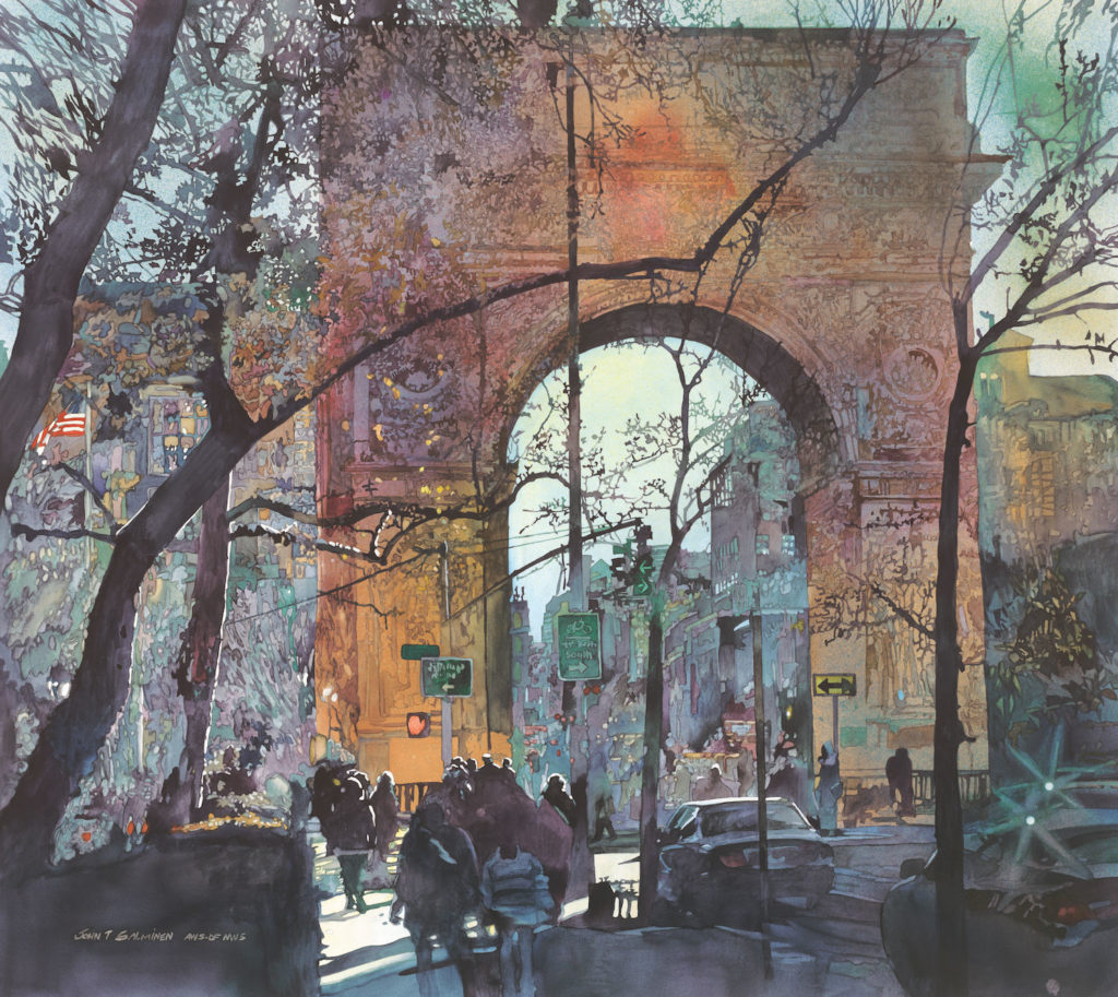 Washington Square by John Salminen | An Exclusive Interview Between John Salminen and Artists Network