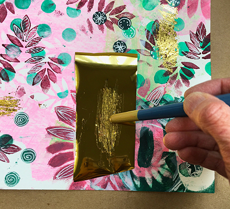 Burnishing transfer foil