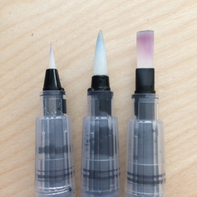 three water brushes