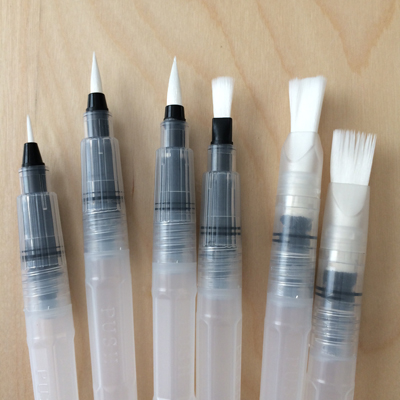 water brushes