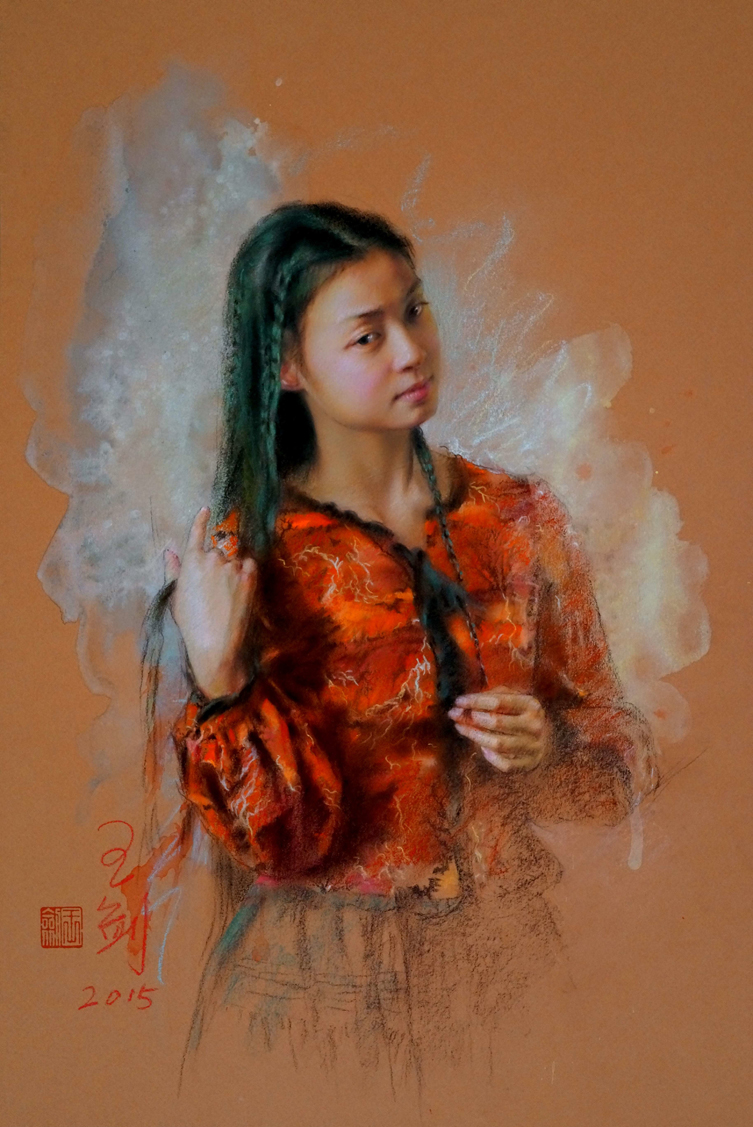 PAstel_Painting_Jian_Wang_Portrait2