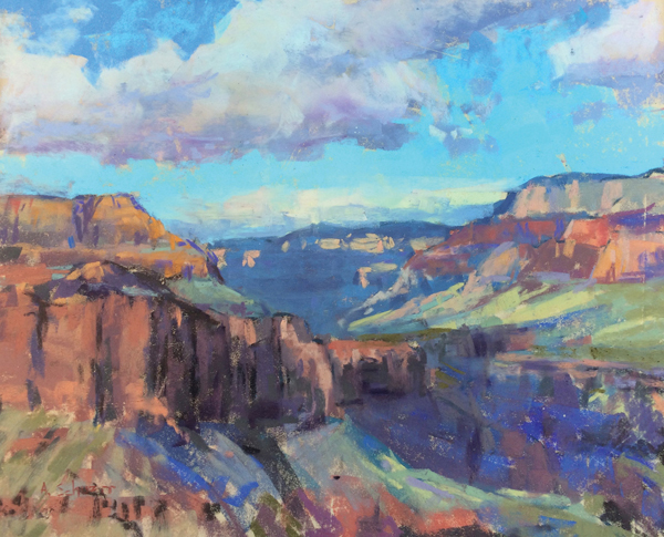 Painting the Grand Canyon en Plein Air | Aaron Schuerr, ArtistsNetwork.com