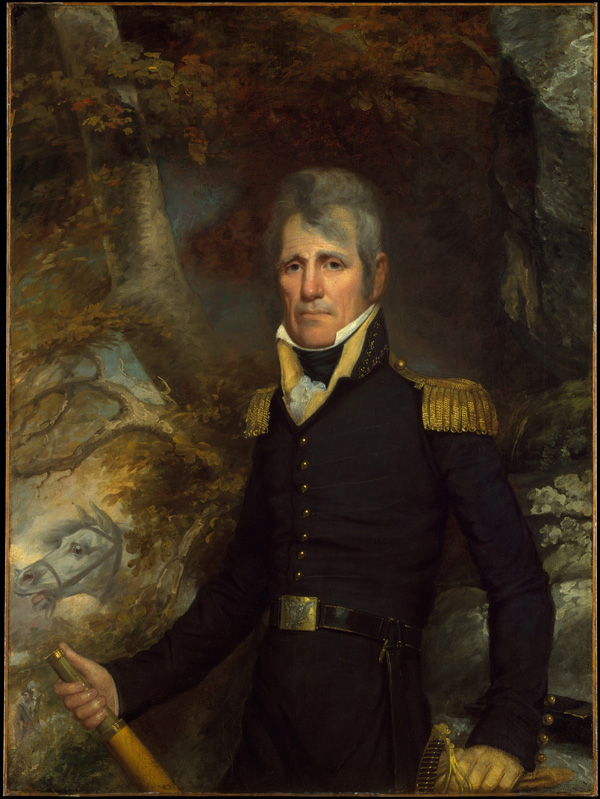 Portrait painting of General Andrew Jackson