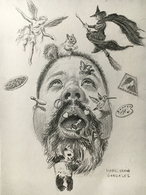 Mechanical Pencil| Artist's Network | Mark Gonzales | best mechanical pencils, Drawing magazine, graphite, drawing tips
