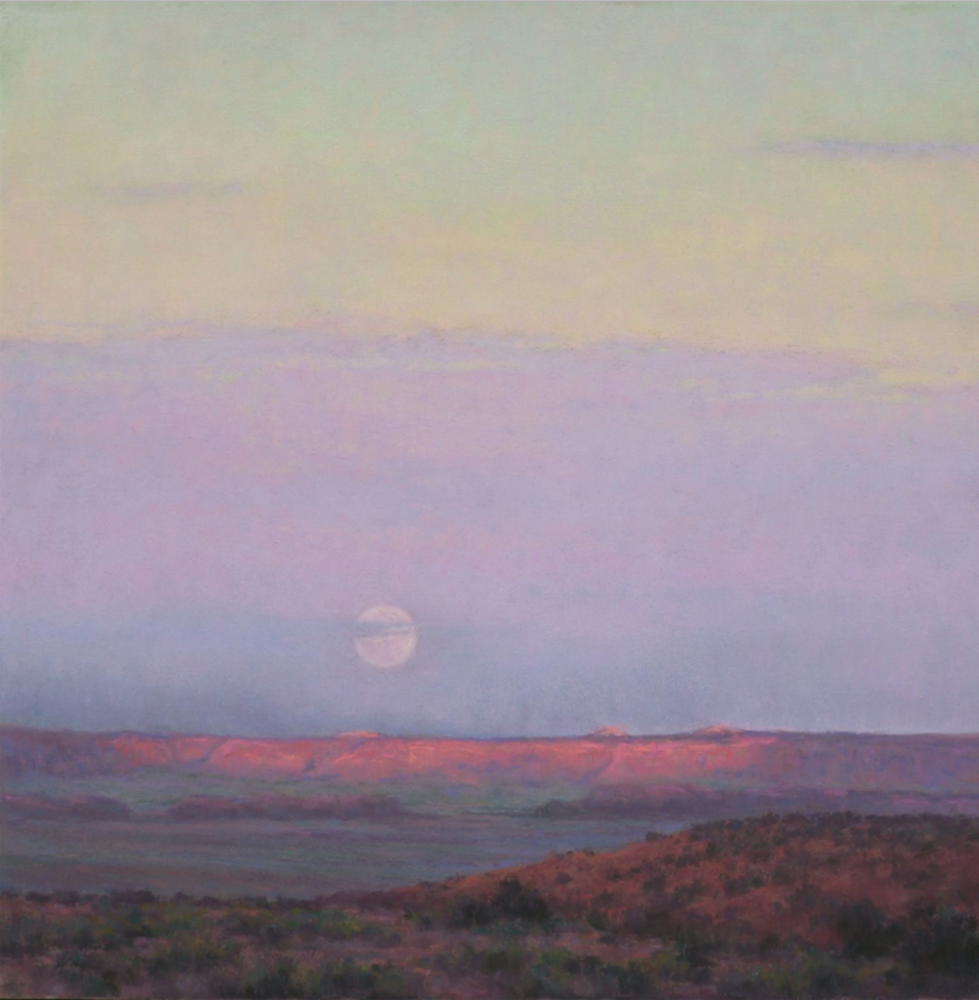 Moonrise by Denise LaRue Mahlke, pastel | Create Powerful Pastel Underpaintings | Artists Network