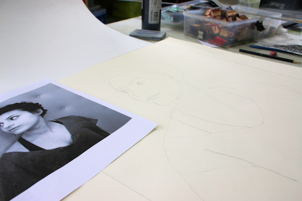 Stamping Technique | The Big Picture Art Project | Sandrine Pelissier | Artists Network