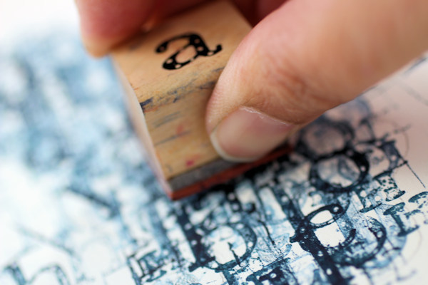 Stamping Technique | The Big Picture Art Project | Sandrine Pelissier | Artists Network