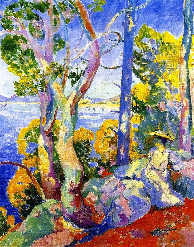 Morning at Cavaliere by Henri Manguin, 1906.
