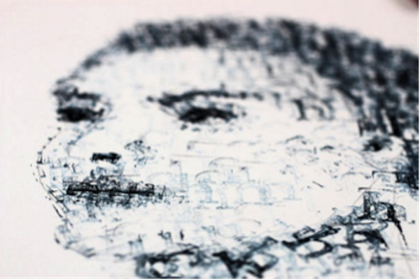 Stamping Technique | The Big Picture Art Project | Sandrine Pelissier | Artists Network