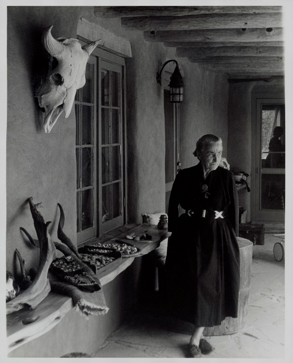 Georgia O'Keeffe | Brooklyn Museum | artist style | fashion | O'Keeffe portrait