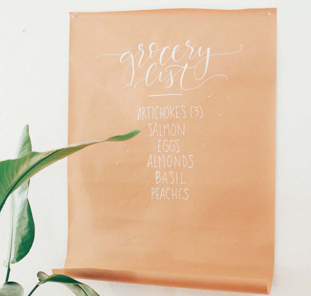 The Perfect Summer DIY Menu in Just 8 Steps | Jen Wagner | Happy Hand Lettering | ArtistsNetwork