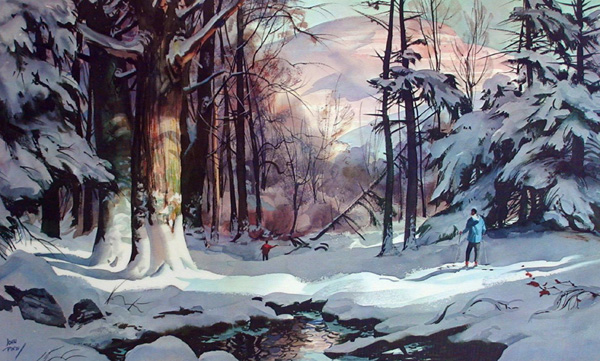 Top 20 Watercolorists | Andrew Wyeth | Artist Daily | Andrew Wyeth's 100 Year Birthday