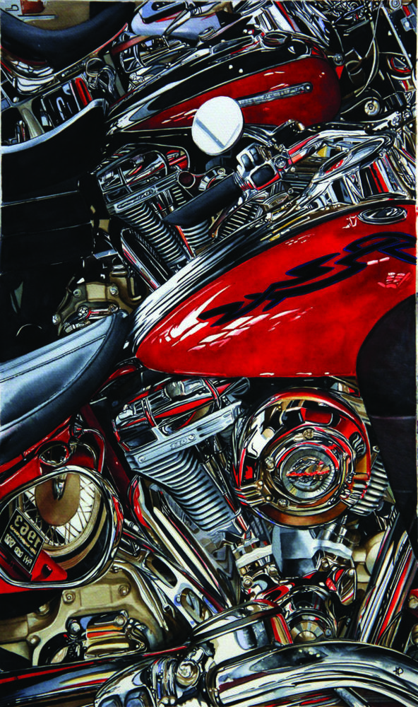 Chrome and Mirrors Kathleen Dworak ArtistsNetwork chrome