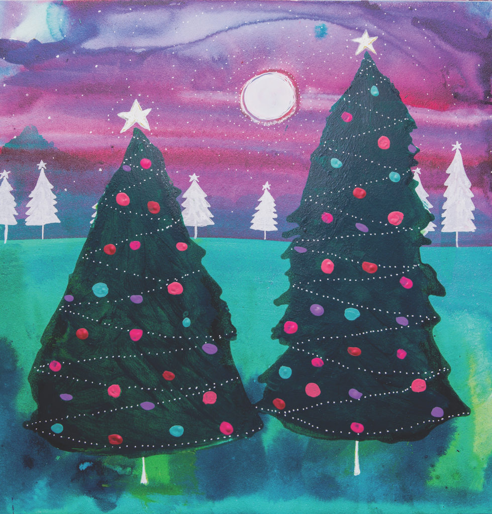 Holidays | Holiday Painting Demo | Intuitive Painting Workshop | Artists Network