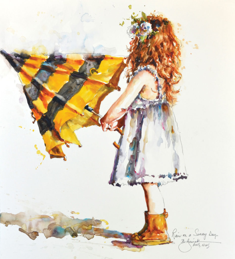 painting_loose_Jozwiak_Rain-on-a-Sunny-Day | artistsnetwork.com