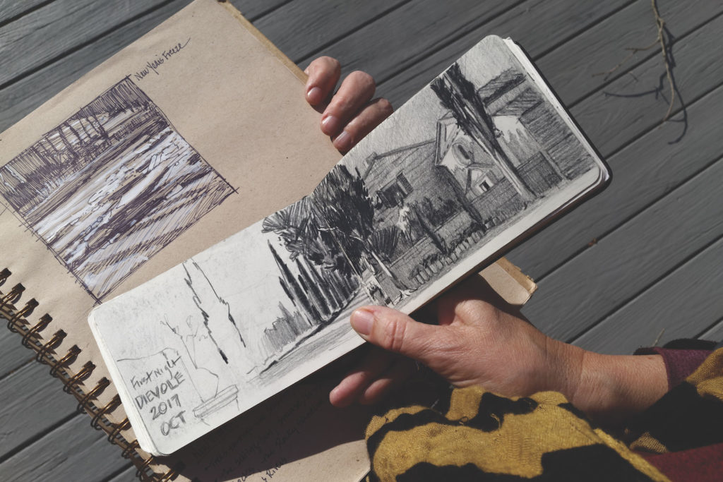 Two sketchbooks, one for studio and one for workshop drawing, from Liz Haywood-Sullivan | Why Having an Artist Sketchbook is Key to Better Art | Artists Network
