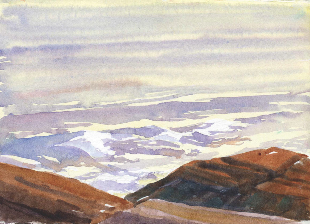 Morning Light by Catherine Gill | Techniques for Painting Outdoors, How to Paint the Earth, Sky and Sea in Landscapes | Watercolor Artist, Artists Network