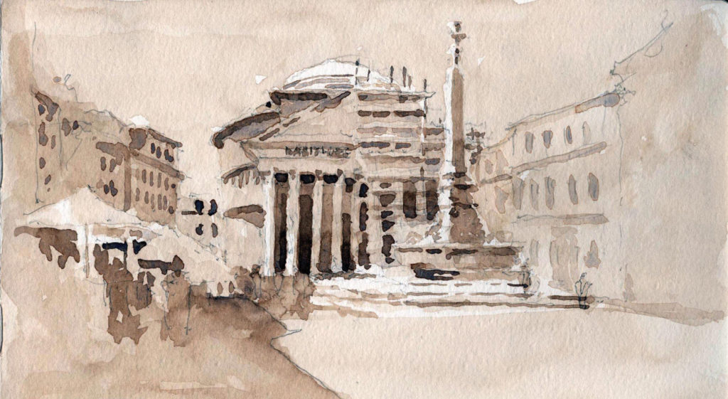 Pantheon exterior by Stephen Harby