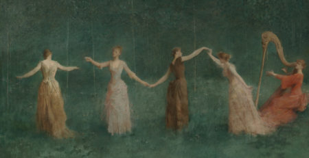 Summer by Thomas Wilmer Dewing, 1890
