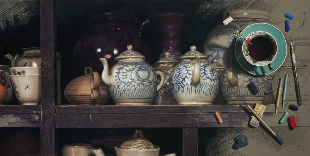 Painting Old Chinese Pottery by Aurelio Rodriguez Lopez | 20 Pastel Works and Words of Wisdom from 20 Award-Winning Artists | Artists Network