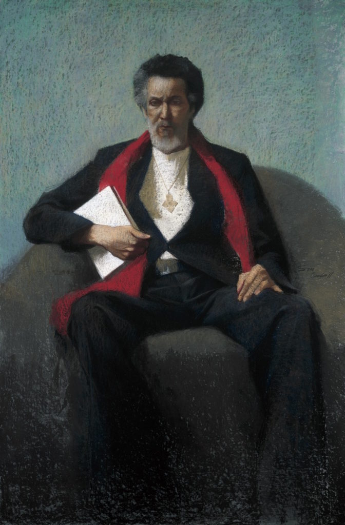 The Preacher by Sam Goodsell | 20 Pastel Works and Words of Wisdom from 20 Award-Winning Artists | Artists Network