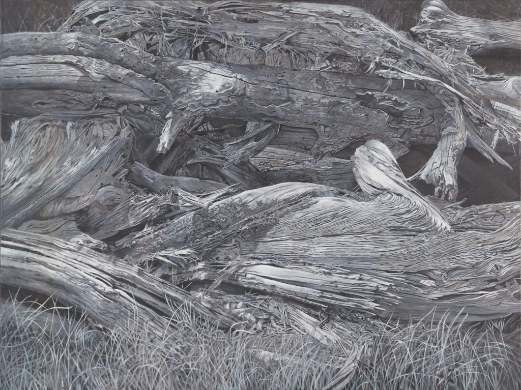 Wood 1 by Ellen (Ellie) Fuller | The Best of Still Life Artwork: 15 Winning Acrylic Paintings to Know from Acrylic Works 5 | Artists Network