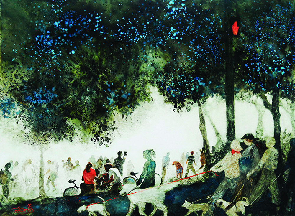 Watercolor competition juror tips
