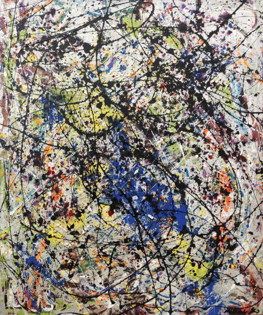 Reflection of the Big Dipper by Jackson Pollock 1947; paint on canvas, 43¾x36 STEDELIJK MUSEUM, AMSTERDAM
