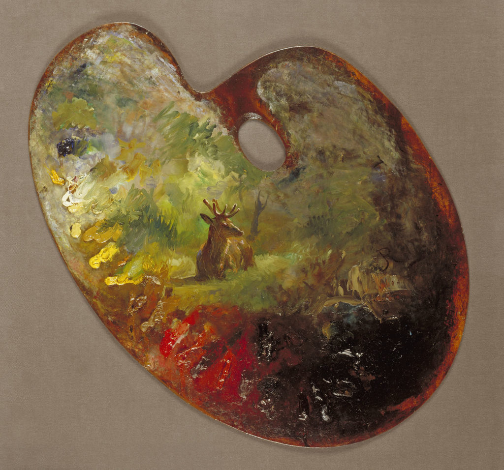 Rosa Bonheur's palette // Minneapolis Museum of Art