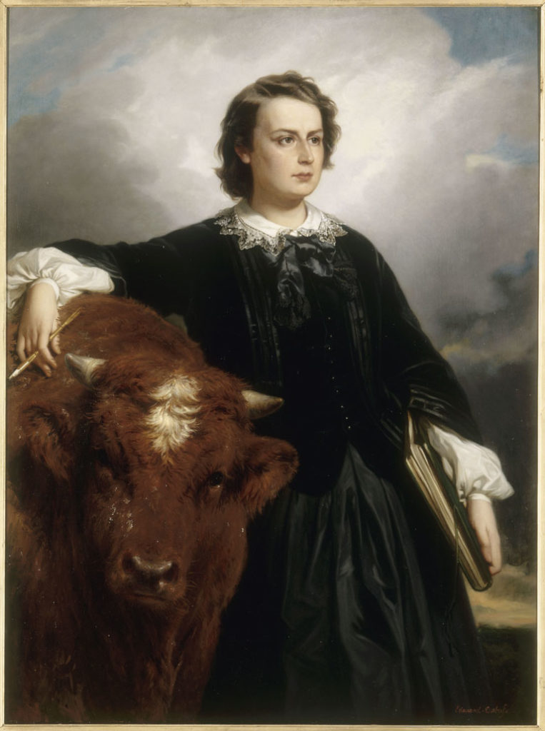 Portrait of Rosa Bonheur by Edouard Louis Dubufe